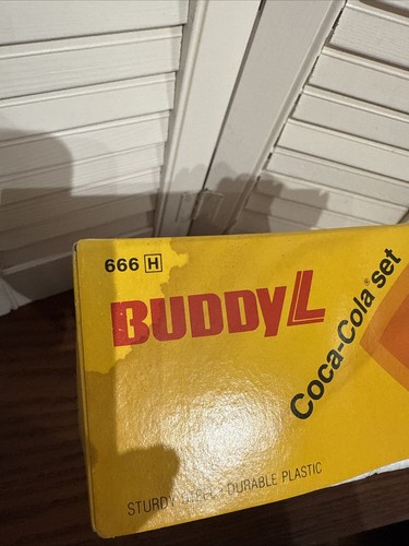 Juego de colección Buddy L Enjoy Coca Cola 1981 camión botella entrega juego #666I - Imagen 3 de 9