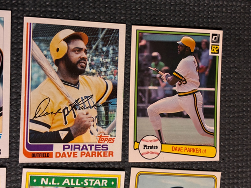 Dave Parker Basball 8 Karten Lot - EX - Karteninfo siehe Beschreibung - Bild 3 von 10