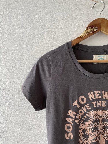 Impressarum Haweswater Eagle Graphic Print T-Shirt Grey Size S Small Organic (23 - Picture 7 of 13