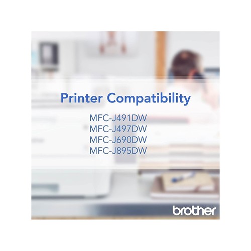 Brother LC30134PKS XL Black/Cyan/Magenta/Yellow High Yield Ink Cartridges 4/Pack - Picture 5 of 5