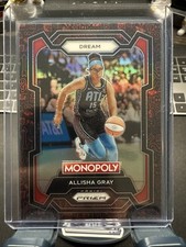 2024 Panini Prizm Monopoly WNBA #6 Allisha Gray Red Classic Icons