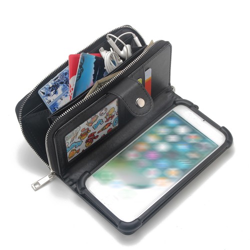 For Xiaomi Redmi Note 14 Pro 5G Global wallet Case purse protection cover bag fl - Bild 3 von 6