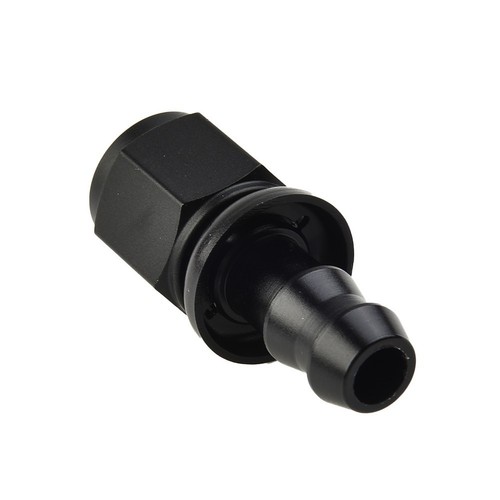 High Quality Adapter Swivel Fitting Black 6AN AN6 Female To 3/8” Push On - Picture 11 of 12