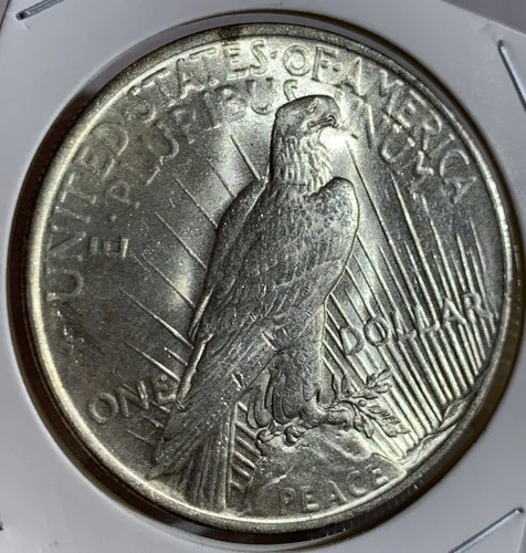 ⚡️⚡️1923 US PEACE DOLLAR, UNC⭐SILVER COIN