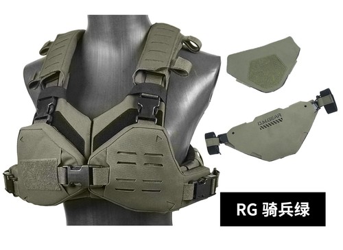 Tactical Sexy Breastplate Vest Bikini Chest Rig Neck Crotch protector set - Picture 17 of 19