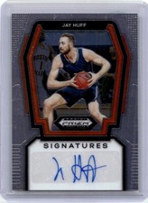 2024 Panini Prizm Draft Picks Signatures #S-HUF Jay Huff Auto Virginia Cavaliers