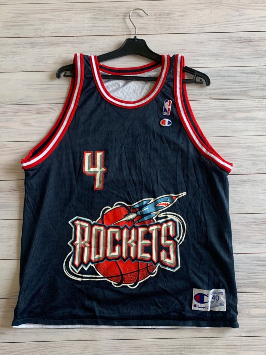 Houston Rockets NBA Basketball Jersey Reversible Champion #4