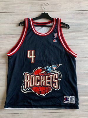 Houston Rockets NBA Basketball Jersey Reversible Champion #4