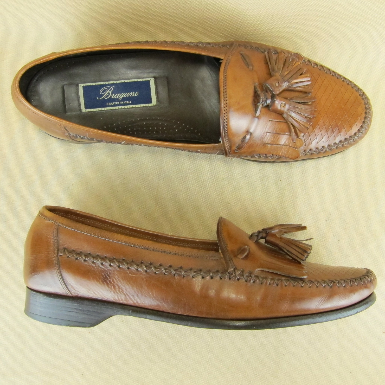 Bragano Loafer Tassel Kiltie Moc Toe Us 10.5 M Men Leather Brown C01134 Bragano Loafer Tassel Kiltie Moc Toe Us 10.5 M Men Leather Brown C01134
