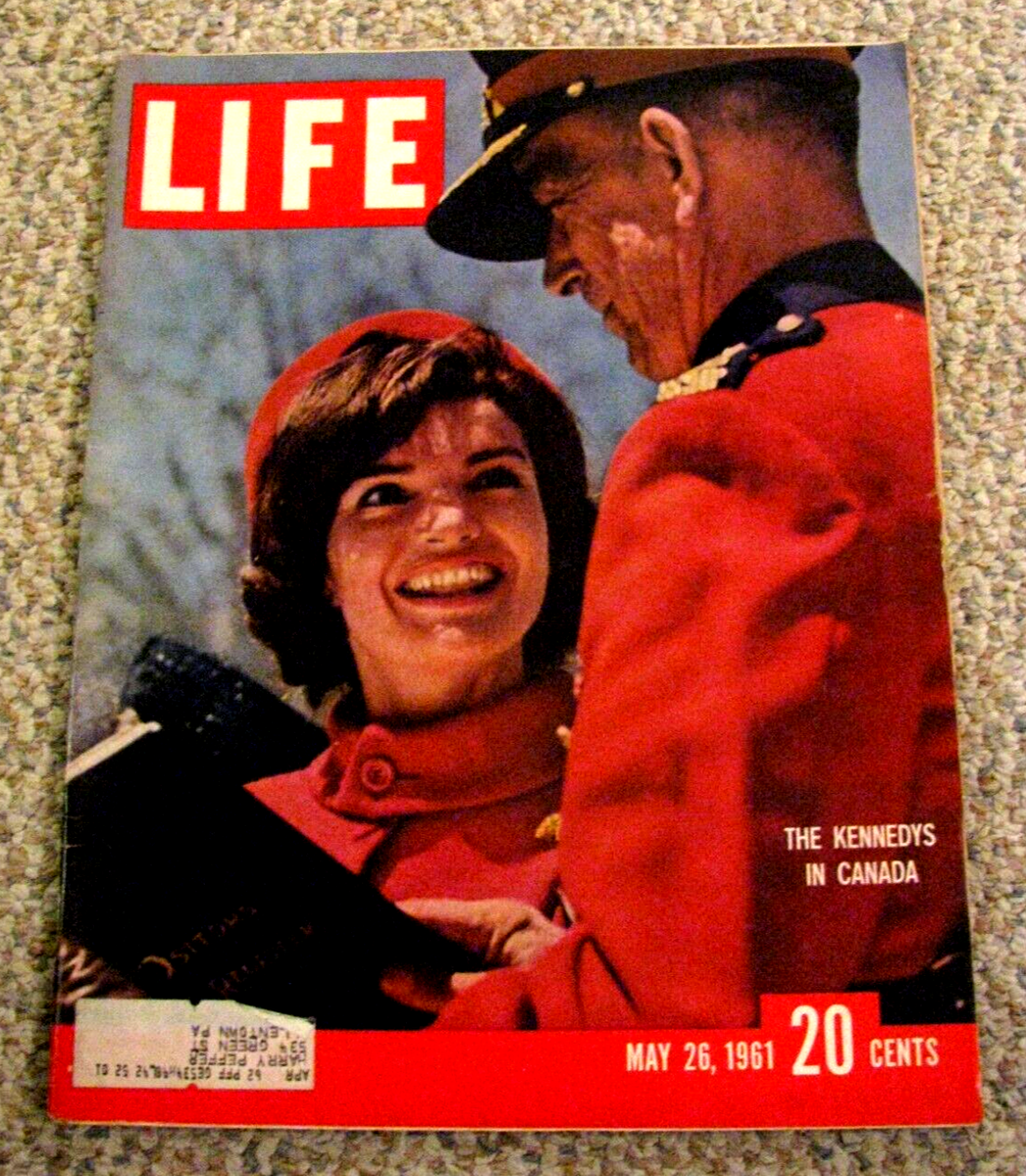 JOHN F. KENNEDY TIME-LIFE-LOOK MAGAZINES~~LOT OF 7 1960s
