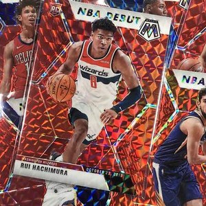 2019-20 Mosaic RJ BARRETT NBA Debut Red Mosaic Prizm Rookie #270
