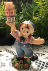 Enesco Raggedy Ann And Andy - I Love You Raggedy Andy (W/Blocks)