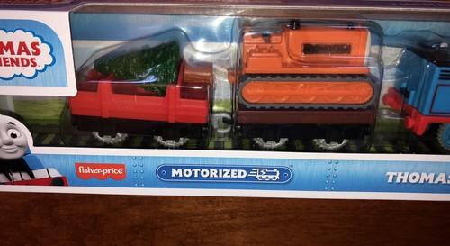 Fisher-Price Thomas and Friends Thomas and Terence Motorized Engine Train New - Picture 4 of 6