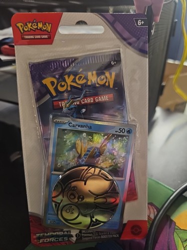 Pokemon Cards - Temporal Forces - Styles May Vary Booster Pack w/ Coin & Card - Picture 3 of 3