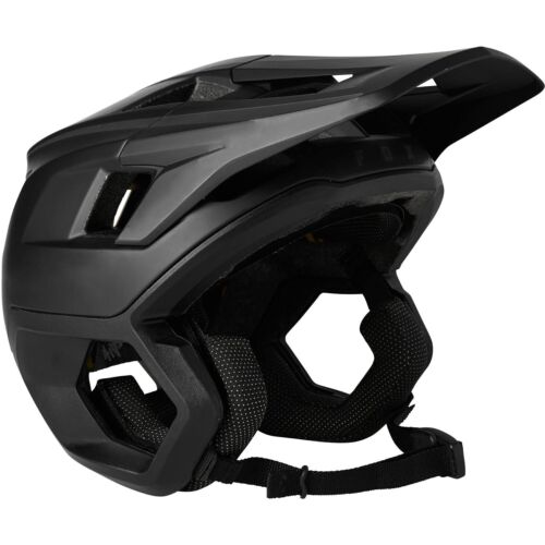 Fox Racing Dropframe Pro Downhill MTB Bicycle Helmet Flat Matte Black Small S SM