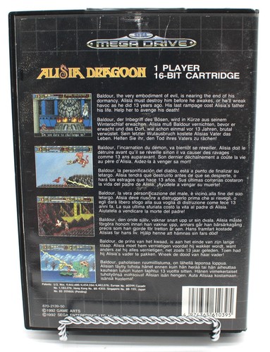 Sega Mega Drive Alisa Dragoon PAL Complete - Picture 2 of 12