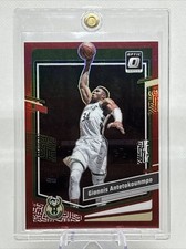 2023-24 Donruss Optic #53 Giannis Antetokounmpo /99 Red Prizm Bucks NM+