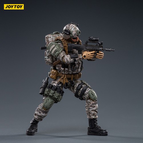 Figura de acción modelo 1/18 JOYTOY 3,75 pulgadas PLA camuflaje - Imagen 2 de 9