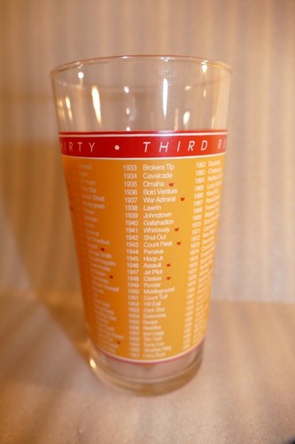 Kentucky Derby 2007 133rd  Mint Julep Libby Glass Winning Horse Street Sense - Picture 3 of 7