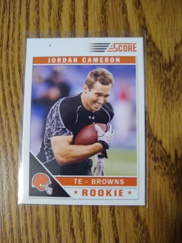 2011 Score Football Card #349 Jordan Cameron Rookie - Picture 1 of 2
