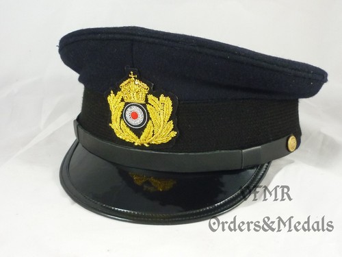 Gorra con visera de comandante Kaiserliche Marine U-Boot (Primera Guerra... - Bild 1 von 3