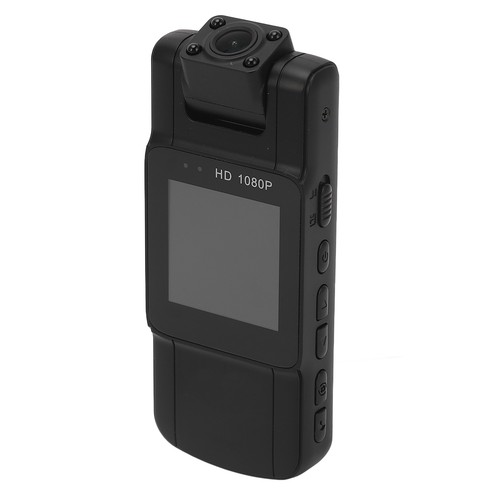 Mini Body Cam Video Full HD 1080P Body Camera Wearable 180° Rotatable Lens - Picture 11 of 12