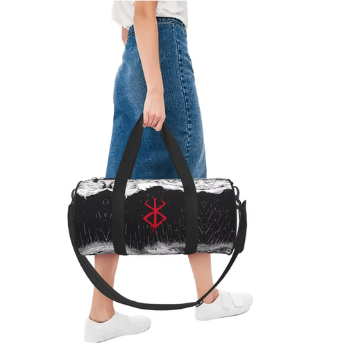 Bolso de Gimnasio Bereserk Anime Japón Moda Calle Impermeable Bolsas Deportivas Gran Capacidad - Imagen 5 de 13