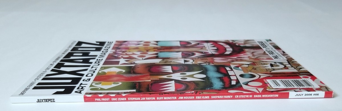 PHIL FROST SHEPARD FAIREY JUXTAPOZ MAGAZINE 2006 PRINT