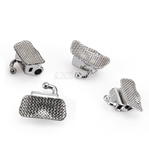 Dental Orthodontic Buccal Tube Double Tube Mesh Base Bondable MBT/ROTH022 AZDENT - Picture 18 of 21