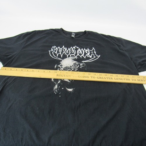 Sepultura Beneath The Remains T Shirt Sz XXL Black Death Metal Band 100% Cotton - Picture 4 of 11
