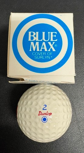 NEW Vintage Dunlop MAXFLI Cover Blue Max Golf balls (Z5) - Picture 2 of 4