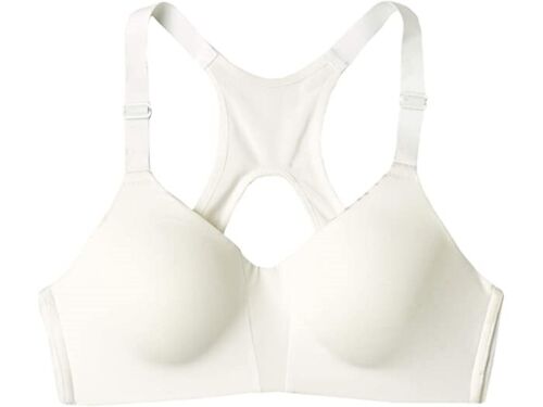 Nike 255815 Women's Rival White/White/Pure Platinum Sports Bra Size 36E - Picture 1 of 2