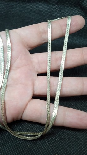 Collar tejido plano .925 Milor 24 pulgadas - Imagen 13 de 13