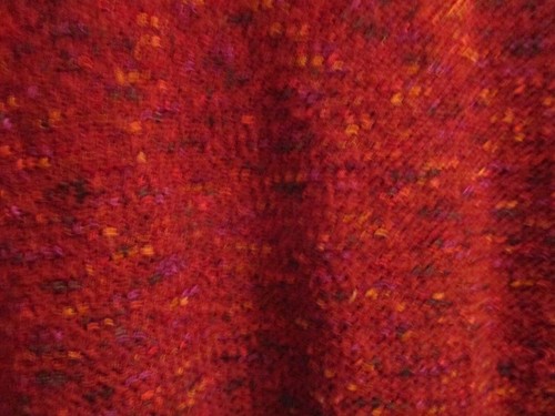 Coldwater Creek ~ Damen kastanienbrauner Pullover ~ Fransenärmel ~ Größe Large - Bild 11 von 14