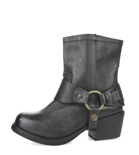 Carvela by Kurt Geiger 205662 'Sherylin' dark grey leather short boots sz. 36 - Picture 2 of 5