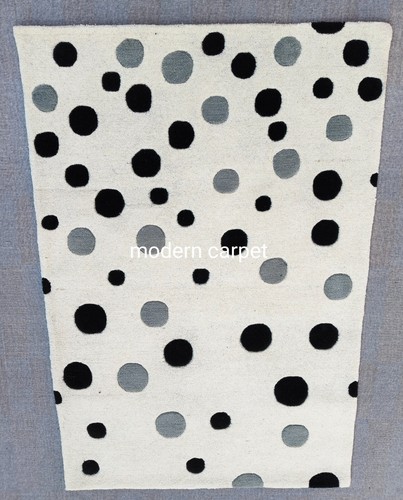 Modern Pattern Rugs Handmade 100% Woolen Hand Tufted For Home Decoration - Picture 2 of 9
