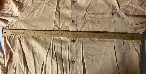 Tommy Bahama LS Button Down XXL Orange 60% Cotton 40% Tencel - Picture 6 of 8