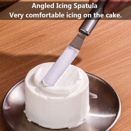 3 pack Cake Decorating Icing Spatulas Stainless Steel, Icing & Decorating Spa... - Picture 2 of 7