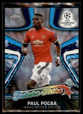2017-18 Topps Chrome UEFA CL Future Stars Paul Pogba - Manchester United