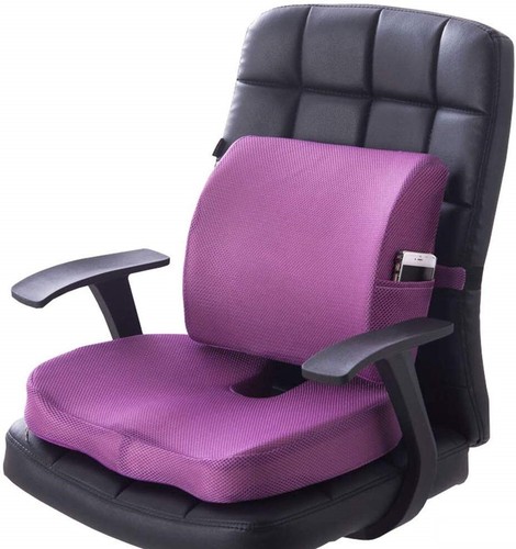 Lumbar Lower Car Seat Support Lumber Cushion Pain Relief Office Chair Mesh -Back - Picture 3 of 14