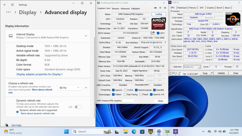 Lenovo ThinkPad T14 Gen 2 14" FHD RYZEN 5 PRO 5650U 512GB SSD 16GB W11P *READ* - Picture 4 of 16