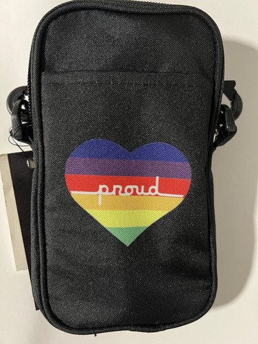 THE PHLUID PROJECT Pride Umhängetasche in schwarzem Regenbogen - Bild 2 von 2