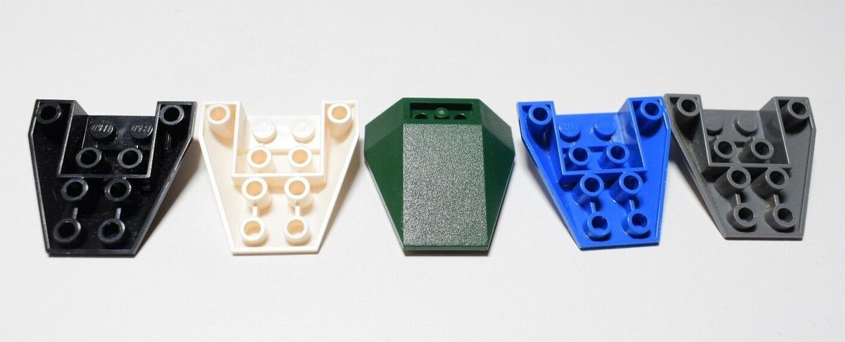 Lego 4855 Brick Inverted Wedge 4x4 Select Colour Pack of 4 | eBay