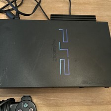 Sony PlayStation 2 PS2 Console Bundle Lot With Controllers TESTED/WORKS 2 Games