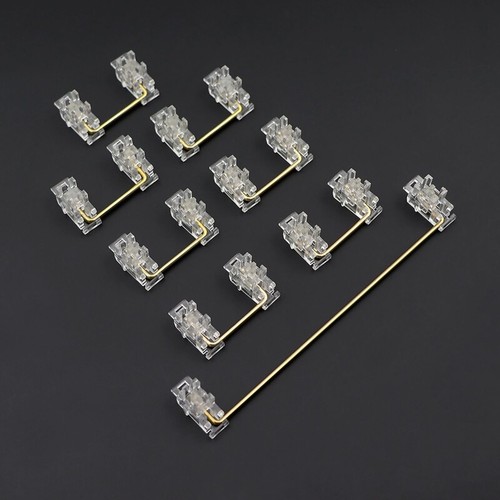 Steel Wire Plate Mount Screw Stabilizers 6.25U for Cherry Mechanical Keyboard - Picture 7 of 10