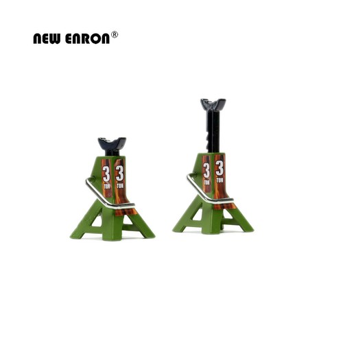 Metal 3/6Ton Jack Stands Repairing Tool For 1/10 RC TRX4 Axial SCX10 Tamiya CC01 - Picture 10 of 26