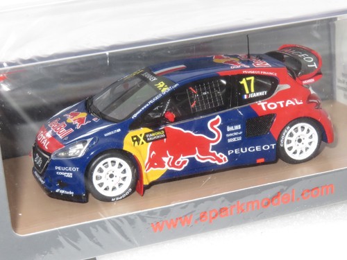 1/43 Peugeot 208 Red Bull  WRX World Rallycross  Winner Germany RX 2015 D.Jeanny - Picture 3 of 3