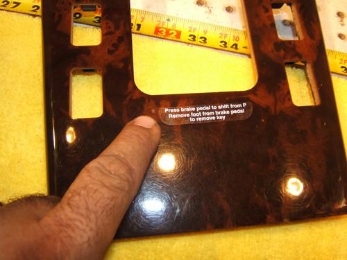 Mercedes 96-02 R129 SL500 SL600 Front center Console BURL wood OEM 1 Cover,Ty 2 - Picture 12 of 24