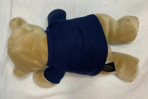 Brooks Brothers Teddy Bear Gund Blue Shirt BB Logo Polo Style 15" Plush Stuffed - Imagen 4 de 7