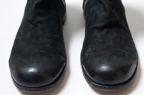 THE LAST CONSPIRACY Herren Schwarz Leder Avantgarde Stiefel Größe EU 44 / US 11 - Bild 7 von 10